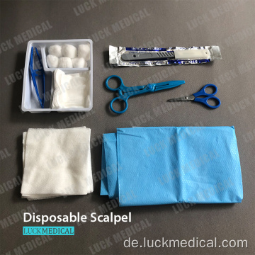 Medizinisches Dressing -Tablett -Kit